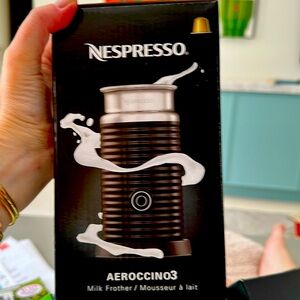Nespresso Aeroccino 3-in-1 Milk Frother - Black